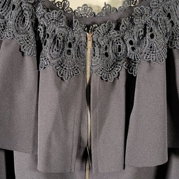 BCX Lace-Trim Off-the-Shoulder Dress Sz 3X - Picture 5 of 11